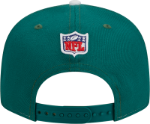 Men's New York Jets New Era Cream/Kelly Green 2023 Sideline Historic 9FIFTY Snapback Hat