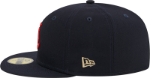 Men's St. Louis Cardinals Laurel New Era Red Sidepatch 59FIFTY Fitted Hat