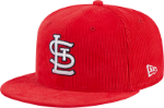 Men's St. Louis Cardinals Red Vintage Corduroy 59FIFTY Fitted Hat