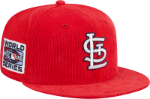 Men's St. Louis Cardinals Red Vintage Corduroy 59FIFTY Fitted Hat