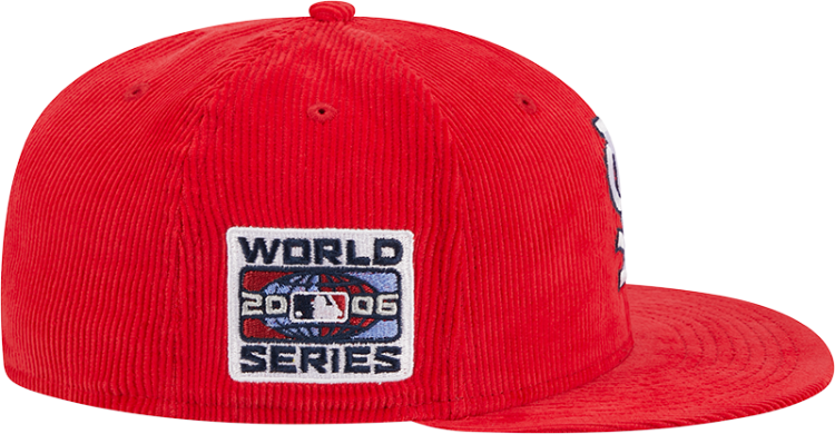 Men's St. Louis Cardinals Red Vintage Corduroy 59FIFTY Fitted Hat