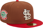 New Era St. Louis Cardinals Men's Brown Harvest Side Patch 59Fifty Fitted Hat