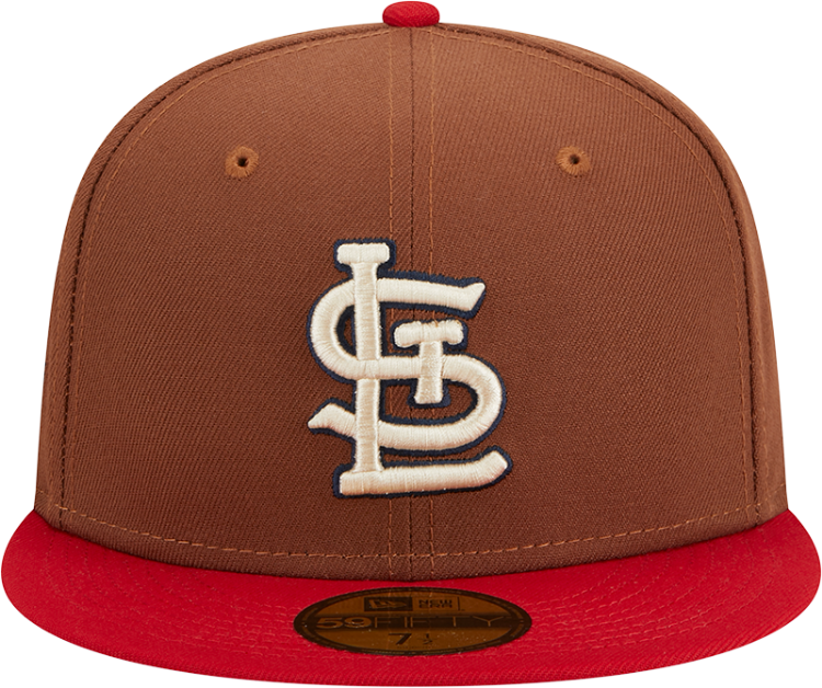 New Era St. Louis Cardinals Men's Brown Harvest Side Patch 59Fifty Fitted Hat