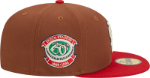 New Era St. Louis Cardinals Men's Brown Harvest Side Patch 59Fifty Fitted Hat