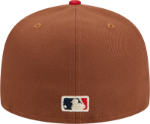 New Era St. Louis Cardinals Men's Brown Harvest Side Patch 59Fifty Fitted Hat