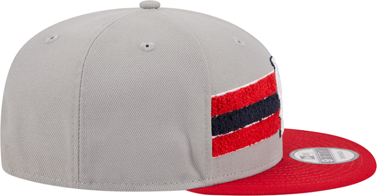Men's St. Louis Cardinals STL New Era Gray/Red Band 9FIFTY Snapback Hat