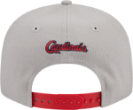 Men's St. Louis Cardinals STL New Era Gray/Red Band 9FIFTY Snapback Hat