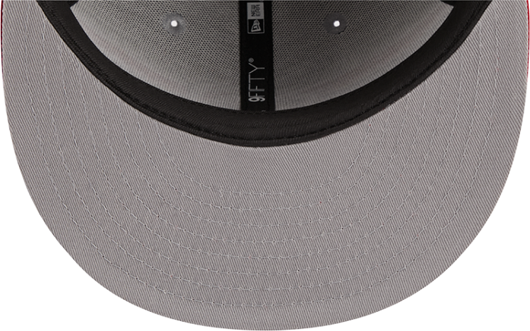 Men's St. Louis Cardinals STL New Era Gray/Red Band 9FIFTY Snapback Hat