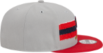 Men's St. Louis Cardinals Bird New Era Gray/Red Band 9FIFTY Snapback Hat