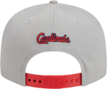 Men's St. Louis Cardinals Bird New Era Gray/Red Band 9FIFTY Snapback Hat