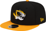 Men's New Era Black/Gold Missouri Tigers Basic 9FIFTY Snapback Hat