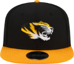 Men's New Era Black/Gold Missouri Tigers Basic 9FIFTY Snapback Hat