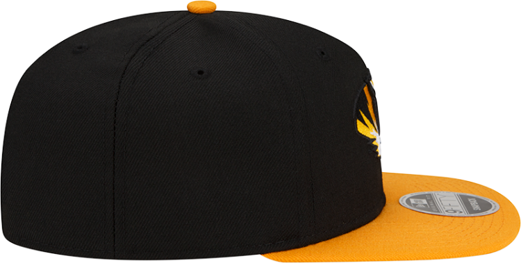 Men's New Era Black/Gold Missouri Tigers Basic 9FIFTY Snapback Hat