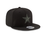 Dallas Cowboys New Era Men's GCP Black On Black 9Fifty Hat