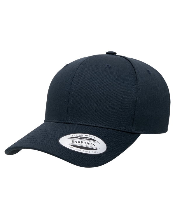 6389 Yupoong CVC Twill Snapback Hat image 9