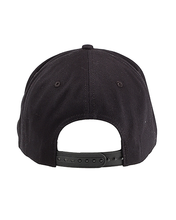 BA516 Big Accessories Flat Bill Snapback Cap back view