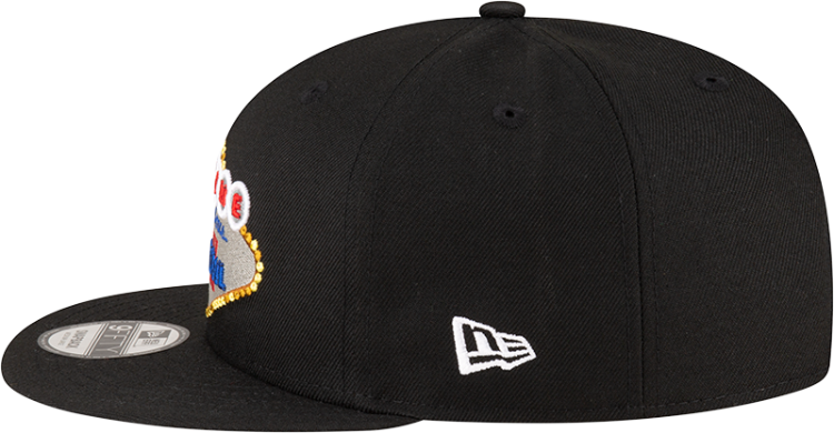 Men's New Era Black Kansas City Chiefs Super Bowl LVIII Tarmac 9FIFTY Snapback Hat