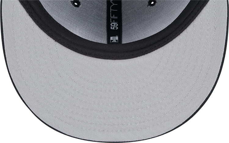 St. Louis Cardinals New Era MLB24 Club 5950 CW Black/White Fitted Hat image 8