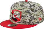 Kansas City Chiefs 2023 Salute to Service Camo 9FIFTY Snapback