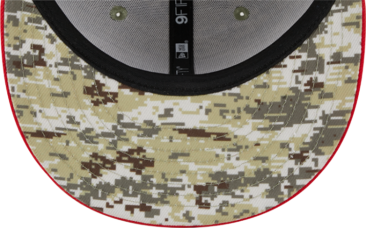Kansas City Chiefs 2023 Salute to Service Camo 9FIFTY Snapback image 7