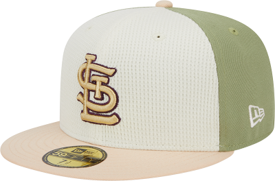St. Louis Cardinals Thermal Front World Series 2011 Commemorative New Era 5950 Fitted Cap front view