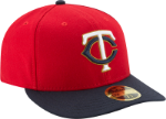 Minnesota Twins New Era Authentic Collection 2017 ALT2 59FIFTY Low Profile Fitted Hat-Red