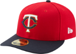 Minnesota Twins New Era Authentic Collection 2017 ALT2 59FIFTY Low Profile Fitted Hat-Red