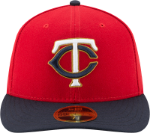 Minnesota Twins New Era Authentic Collection 2017 ALT2 59FIFTY Low Profile Fitted Hat-Red