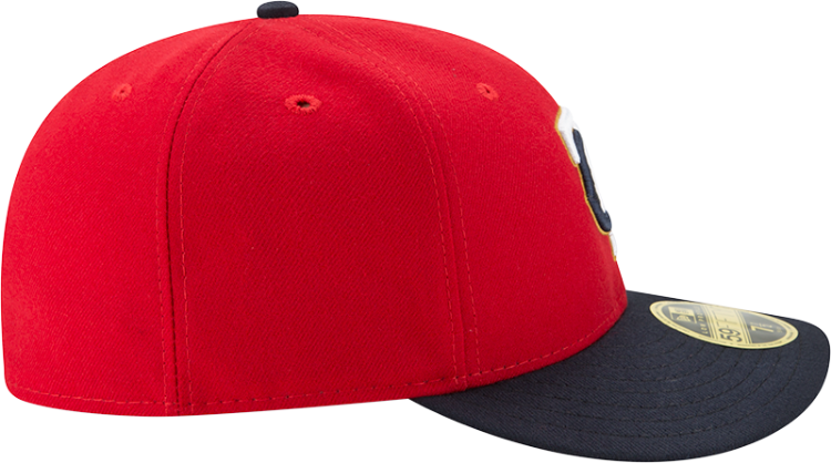 Minnesota Twins New Era Authentic Collection 2017 ALT2 59FIFTY Low Profile Fitted Hat-Red image 5
