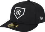 Men's New York Yankees 2021 New Era Navy Clubhouse Low Profile Game 59FIFTY Fitted Hat