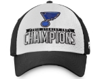 St. Louis Blues Fanatics Branded 2019 Stanley Cup Champions Flex Hat - Black/White