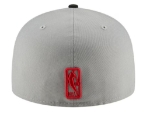 Toronto Raptors New Era "Low Crown" 59FIFTY Fitted Hat-Gray/Black