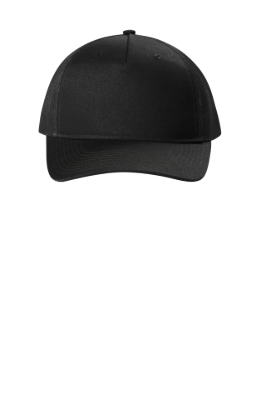 C115  Port Authority® Snapback Five-Panel Trucker Cap front view