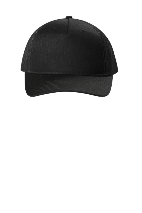 C115  Port Authority® Snapback Five-Panel Trucker Cap front view