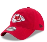 New Era Kansas City Chiefs Core Classic 2.0 9Twenty Adjustable Red Hat