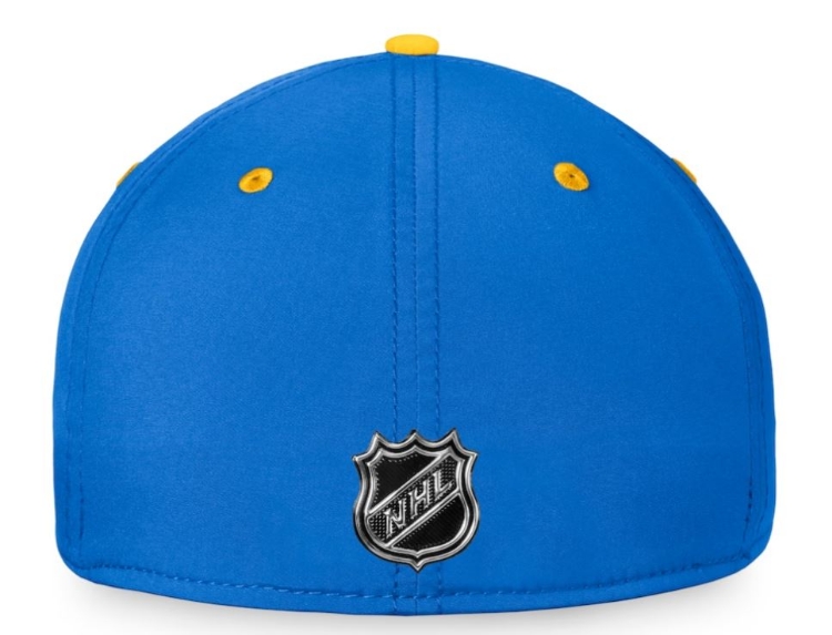 Men's St. Louis Blues Fanatics Branded Blue Authentic Pro Alternate Jersey Flex Hat detail view