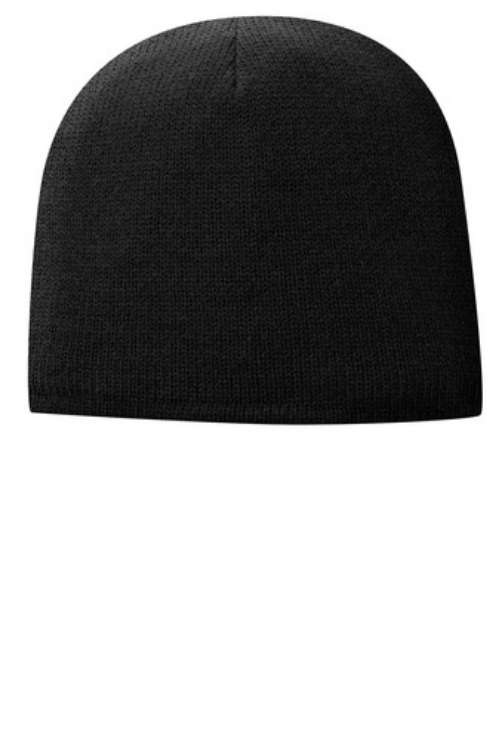 CP91L Port & Company® Fleece-Lined Beanie Cap side view
