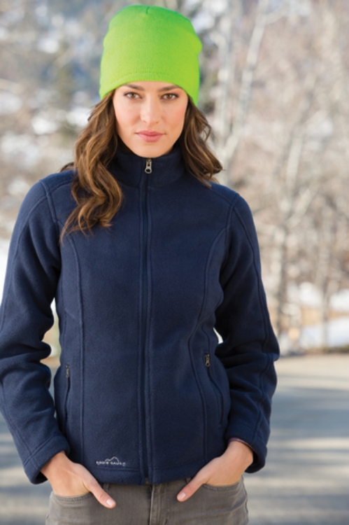 CP91L Port & Company® Fleece-Lined Beanie Cap back view