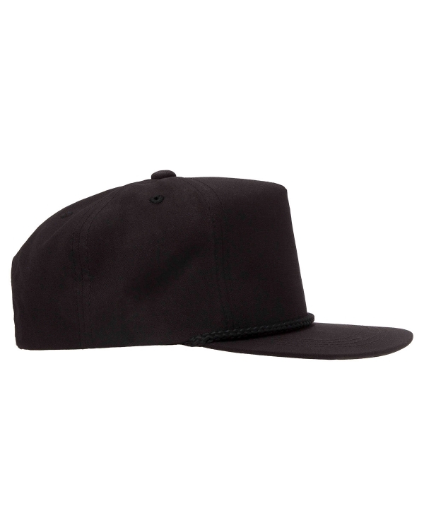 YP6002 Yupoong Classic Poplin Golf Snapback detail view