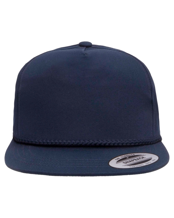 YP6002 Yupoong Classic Poplin Golf Snapback image 6