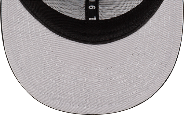 Men's Kansas City Chiefs New Era Cream/Black Super Bowl LVIII Champions Locker Room Low Profile 9FIFTY Adjustable Hat image 7