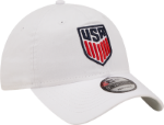 Men's New Era White USMNT Core Classic 2.0 Adjustable Hat