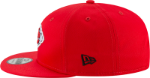 Men's Kansas City Chiefs New Era Red Basic 9FIFTY Adjustable Snapback Hat