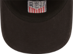 Men's New Era Black USMNT Core Classic 2.0 Adjustable Hat