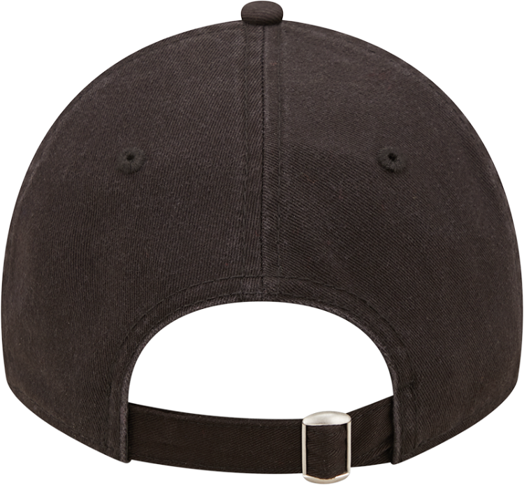 Men's New Era Black USMNT Core Classic 2.0 Adjustable Hat back view