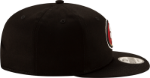 Men's New Era Black San Francisco 49ers Basic 9FIFTY Adjustable Snapback Hat