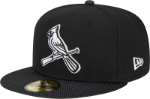 New Era St. Louis Cardinals 2009 Throwback All Star Game patch with Black/White Bird 5950 Fitted Cap