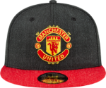 New Era Manchester United 950 Snapback Heather Graphite Scarlet Red Hat