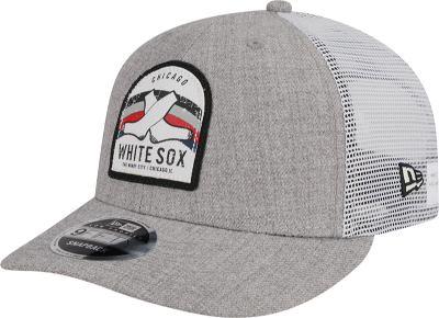 Chicago White Sox New Era Low Profile Custom Trucker 9Fifty Adjustable Snapback Hat front view