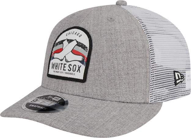 Chicago White Sox New Era Low Profile Custom Trucker 9Fifty Adjustable Snapback Hat